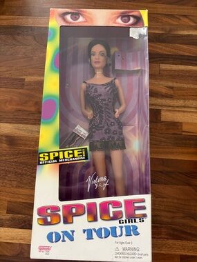 Spice Girls 'Posh Spice’ On Tour Doll in Purple Dress